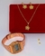 Kit Relógio Digital Casio Wr Retrô Vintage Aço Inox + Conjunto colar e Brincos Folheado Rose Dourado Prata Moda - comprar online