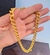 Colar Choker Corrente Elos Grumet Grosso Feminino Folheado a Ouro 18k C/Extensor Tendência 2022 Moda na internet