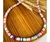 Colar Choker Feminino Miçangas Disquinhos Branco Preto Colorido Tendência Moda Verão na internet