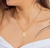 Colar Corrente Feminino com Pingente Onça Tigre Vazado Folheado Ouro 18k Verniz Antialérgico Blogueira