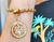 Kit Conjunto Colar Corrente + Pulseira Elo Português Pingente Arvore da Vida Folheado Ouro 18k Presente Tendência Moda na internet