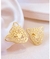 Par De Brincos Onça Pintada Vazado Leão Folheado Ouro 18k Antialérgico Dourado Envio Todo Brasil - Store LVO