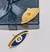 Brinco Olho grego Azul Oval Folheado Ouro 18k Antialérgico /Par de Brincos Feminino Banhado Moda Tendência
