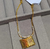 Pulseira Corrente Relicário Blibia Crucifixo para 2 fotos Folheado Ouro 18k Adulto e Infantil Tendência - Store LVO