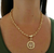 Kit Relógio Feminino Quadrado Digital Led Dourado Gold Rose + Colar Corrente Elo Português Árvore da Vida Folheado Ouro Tendência - comprar online