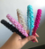 Tiara Aquirnho Arco de Cabelo com Perolas Branco Rosa Preto / Tiaraa Bordada em Pérola Luxo Adulto e Infantil Moda na internet
