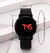 Relógio de Pulso Esportivo Digital Led Redondo Silicone Emburrado / Relógios Watch Luxo - Store LVO