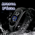 Imagem do Relógio Esportivo Digital Led Touch Screen Feminino/Masculino Pulseira Tipo Mi Band Silicone Prova D'agua