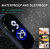 Relógio Esportivo Digital Led Touch Screen Feminino/Masculino Pulseira Tipo Mi Band Silicone Prova D'agua na internet