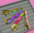 Prendedor de Cabelo Búzios Conchas do Mar Bico de Pato Metal Folheado 18k / Grampo / Hair Clips/ Moda Praia Verão - Store LVO