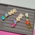 Imagem do Presilha de Cabelo Búzios Estrela do Mar Conchas Coloridas Bico de Pato Folheado 18k / Grampo de Cabelos/ Hair Clips/ Praia Verão