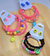 Imagem do Kit Pulseira e Brincos Infantil Miçangas para Crianças Meninas /Conjunto Mix Pulseiras Colorido