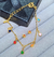 Imagem do Kit Conjunto Pulseira e Brincos Pedra Zircônia Infantil Bebe para Meninas Folheado Ouro 18k Presente