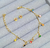 Kit Conjunto Pulseira e Brincos Pedra Zircônia Infantil Bebe para Meninas Folheado Ouro 18k Presente - comprar online