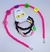 Imagem do Kit Infantil para Meninas Tiara Arquinho Smile colorido + Conjunto Mix 3 Pulseiras e Brincos miçangas Presente