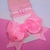 Kit Infantil Laço Lacinho de Cabelo Para Meninas + Conjunto Mix 5 Pulseira miçangas Coloridas Personagens Disney Presente