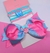 Kit Infantil Laço Lacinho de Cabelo Para Meninas + Conjunto Mix 5 Pulseira miçangas Coloridas Personagens Disney Presente - Store LVO