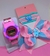 Kit Infantil Relógio Digital Meninas Personagens Princesas Disney + Conjunto Mix 5 Pulseiras Miçangas Laço Infantil