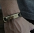 Imagem do Pulseira Bracelete Masculino Feminino Couro Sintético Placa Aço Inox Folheado Tudo Posso Fé Gratidão Pai Nosso