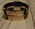 Pulseira Bracelete Masculino Feminino Couro Sintético Placa Aço Inox Folheado Tudo Posso Fé Gratidão Pai Nosso