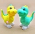 Imagem do Dinossauro a Corda Fricção Pula Pula Dino Baby Brinquedos Divertidos Infantil para Bebê Crianças Presente