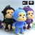 Kit 6 Chaveiros formato Macaco Pisca Luz Lantera Toca Musica Som Desenho Animado Infantil Crianças Lembrancinha Presentes na internet