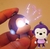 Kit 6 Chaveiros formato Macaco Pisca Luz Lantera Toca Musica Som Desenho Animado Infantil Crianças Lembrancinha Presentes