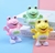 Brinquedo Sapinho Movido a Corda Pula Pula Royal toys Sapo Colorido Infantil para Crianças - Store LVO