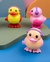 Pato com Fone de Ouvido Pula Pula Movido a Corda Brinquedos Andar Infantil para Crianças Colorido Toys - Store LVO
