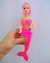 Boneca Princesa Sereia do Mar Articulada Historia Encantada + Acessório com Roupas Presente - comprar online
