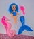 kit Mini Boneca Sereia Filha Pequena Golfinho Cavalo marinho + Acessórios Conjunto MAR Brinquedos Meninas - comprar online