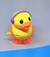 Imagem do Pato com Fone de Ouvido Pula Pula Movido a Corda Brinquedos Andar Infantil para Crianças Colorido Toys