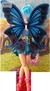 Boneca estilo Barbie Bailarina com Asas Fada Articuladas 30cm Ballet Rosa Azul Lindas + acessorios Pronta entrega - Store LVO