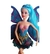 Boneca estilo Barbie Bailarina com Asas Fada Articuladas 30cm Ballet Rosa Azul Lindas + acessorios Pronta entrega na internet