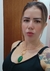 Colar Choker Feminino Elos Aro Liso Pigente Pedra Gota Oval Resina Grande Folheado ouro 18k Presente Tendência Luxo - loja online