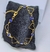 Pulseira Coração Vazado Olho Grego azul Folheado Ouro 18k Dourado antalérgico Tendência Luxo