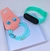 Kit Relógio Infantil Digital Smartband Prova água + Conjunto Mix Pulseiras Miçangas Coloridas Infantis Tendência - Store LVO