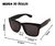 Kit Relógio de Pulso Crianças Analógico Super Heróis Desenho 3D Menino/Menina + Óculos de Sol Infantil Tendência Moda na internet