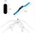 Kit Relógio de Pulso Digital Led Bracelete Prova água Unissex Tipo Smarband + Pulseira esporte Miçangas Sports - loja online