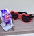Kit Relógio infantil Digital Princesas Pisca Led Toca Mucica + Óculos de Sol Gatinho Formato de Coração Hello Kitty Presente - Store LVO