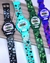 Kit Relógio de Pulso Infantil Digital Sports Watch Silicone Feminino/Masculino + Óculos de Sol Flexível Quadrado Presente
