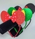 Kit Relógio Infantil Analógico Desenho 3D Silicone Ajustável Disney + Tiara Arquinho com Orelhas Laços Miney Presente na internet