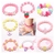 Kit Relógio de Pulso Infantil Bebê Digital Prova água Tipo Band Esporte+ Pulseira Miçangas +Anel +Brincos para Crianças - comprar online