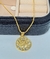 Colar Duplo Corações Chapa Lisos Pingente Arvore da Vida Cravejado micro Zircônias Folheado Prata/Ouro 18k 2023 - comprar online
