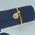 Pulseira Corrente Elo Português Pingente Arvore da Vida Cravejado Zircônias Folheado Ouro 18k Antialérgico Moda - comprar online