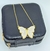 Kit Colar e Brincos Borboleta Madrepérola Grande Folheado Ouro 18k Tendência Moda Feminino Presente - comprar online