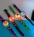 Relógio Infantil Digital Pisca Luz Led Colorido Super Heróis Disney Batman Frozen Homem Aranha Lançamento 2023 na internet