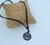 Colar Cordão Fio de Couro com Pingente Redondo Arvore da Vida Familia Preto Masculino Feminino Moda