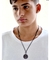 Colar Cordão Fio de Couro com Pingente Redondo Arvore da Vida Familia Preto Masculino Feminino Moda - comprar online