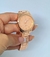 Imagem do Kit Relógio Feminino Redondo Todo em Aço Inox Analógico Quartz Dourado Rose Gold +Pulseira e Brincos +Caixa Presente